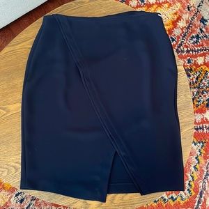 New DKNY navy skirt size 14